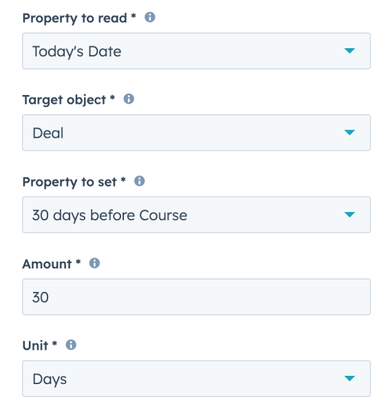 Workflow date calculator